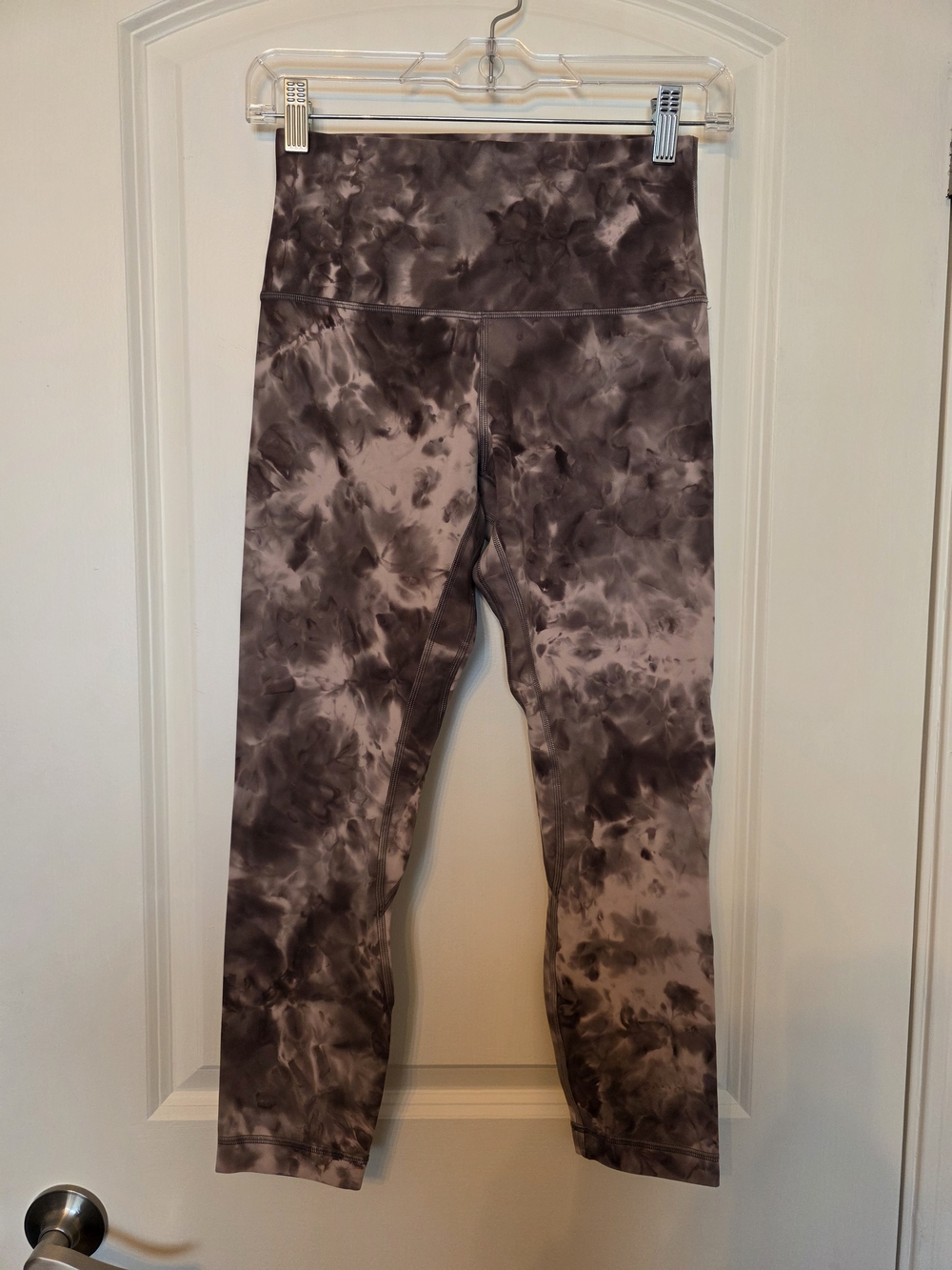 lululemon athletica Gray Tie-Dye High-Rise Leggings